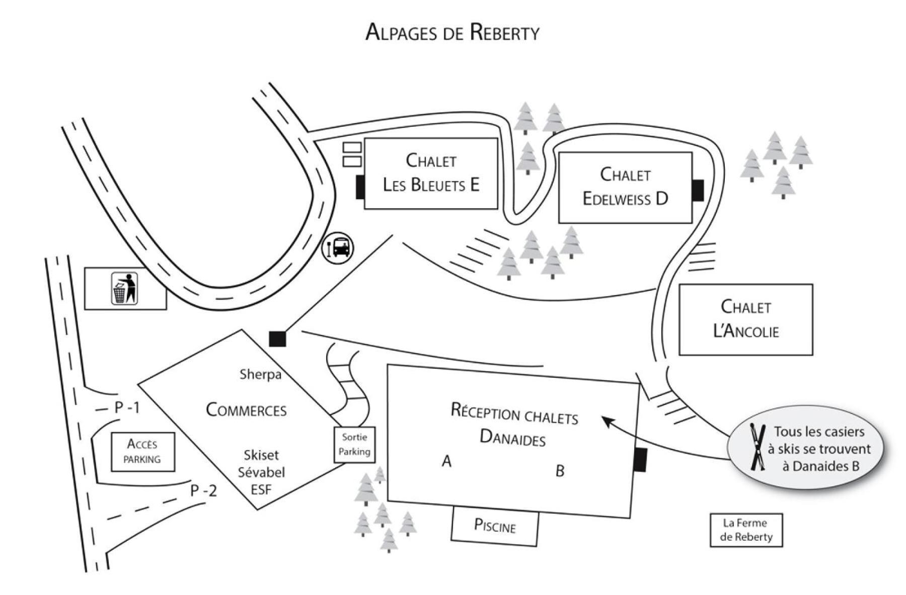 Residence Alpages De Reberty - Appartement En Duplex Spacieux - Proche Des Pistes - Balcon - Piscine - Parking Couvert Mae-9934 Сен-Мартен-де-Бельвіль Екстер'єр фото